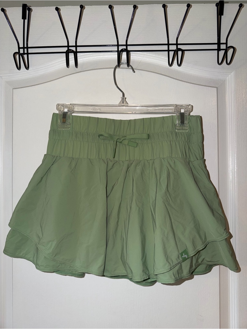 JoyLab Sage Green Athletic Skort with Drawstring Waist